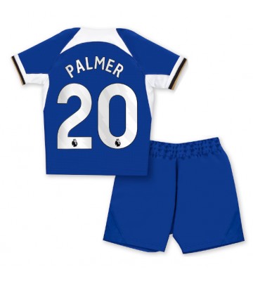 Chelsea Cole Palmer #20 Hemmaställ Barn 2023-24 Kortärmad (+ Korta byxor)